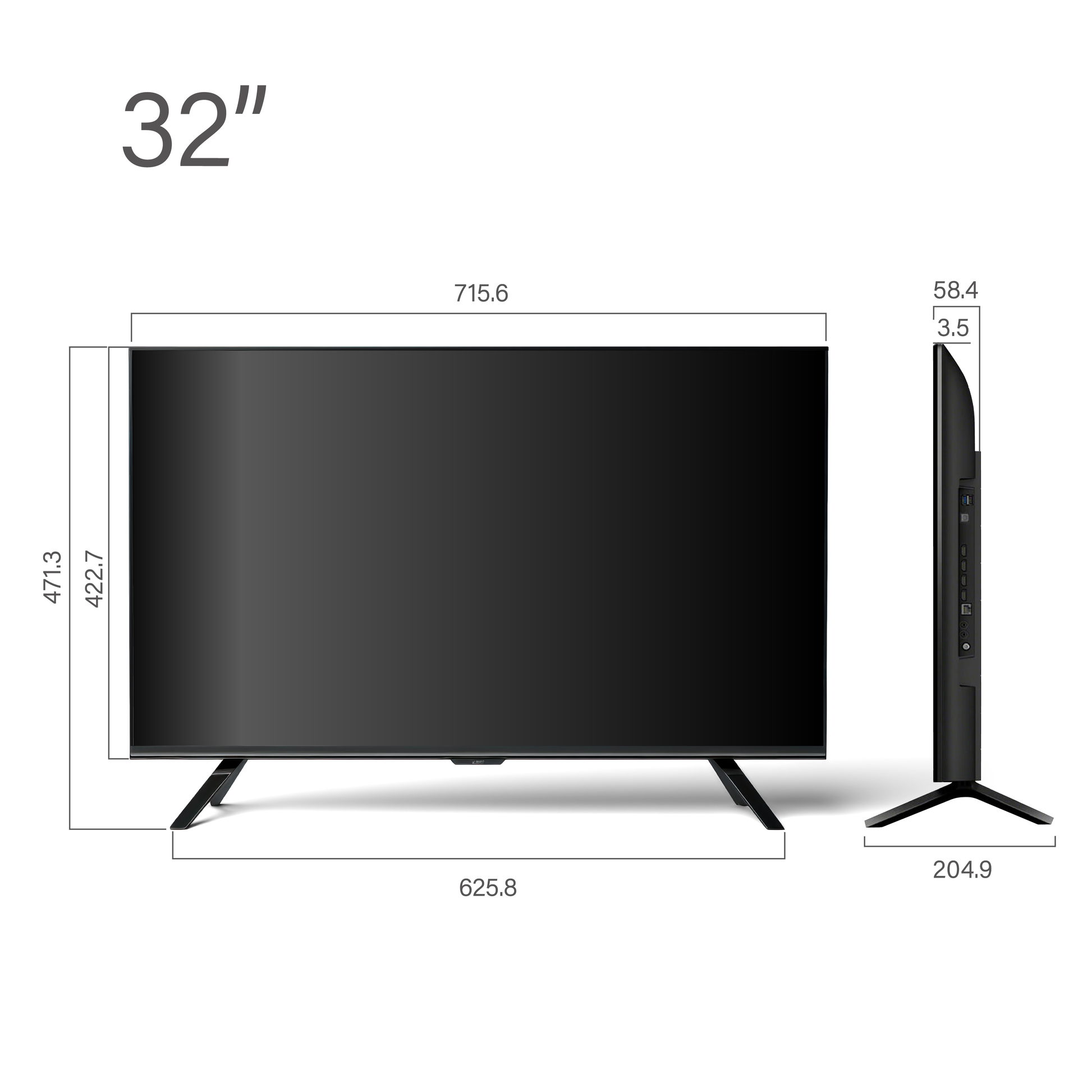 NEON ULTRA THIN FRAMED SMART TV 32 INCH