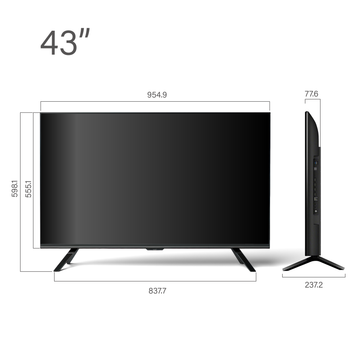 NEON ULTRA THIN FRAMED SMART TV 4K 43 INCH