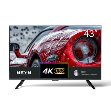 NEON ULTRA THIN FRAMED SMART TV 4K 43 INCH